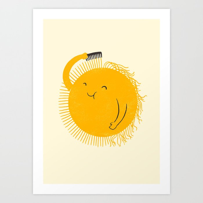 Here comes the sun Art Print