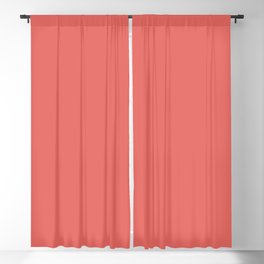 Alluring Red Blackout Curtain
