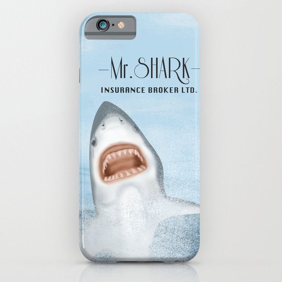 Mr. Shark Insurance Broker Ltd. iPhone & iPod Case