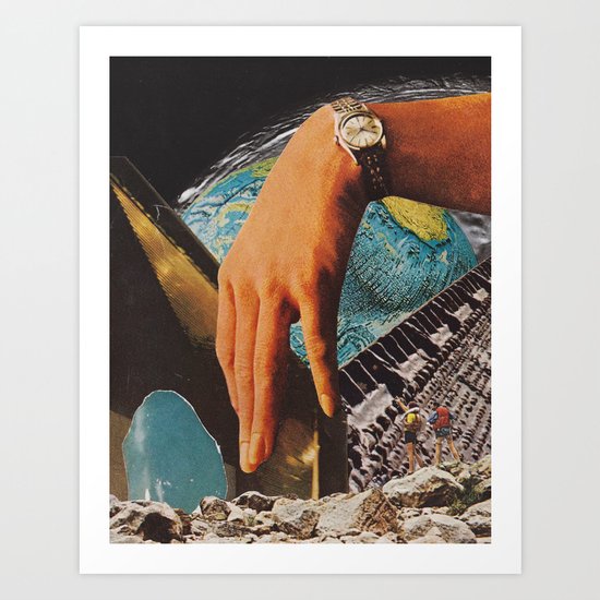pile of spare parts... Art Print