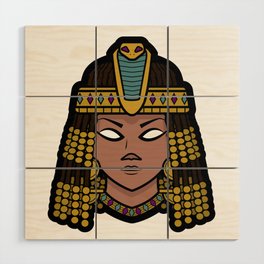 Cleopatra Wood Wall Art