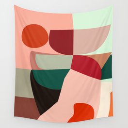 Geometric shapes Wall Tapestry