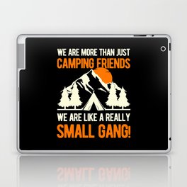 Funny Camping Sayings Laptop Skin