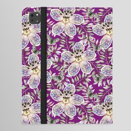 Fantasy Flower 1 Purple iPad Folio Case