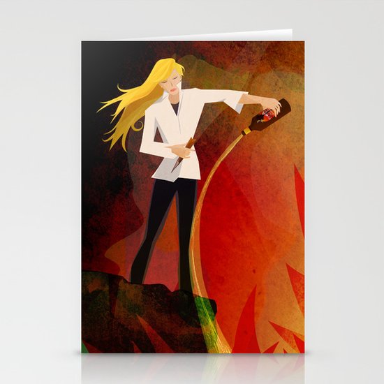 The Slayer Stationery Cards