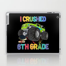 I crushed 6th grade back to school truck Laptop Skin
