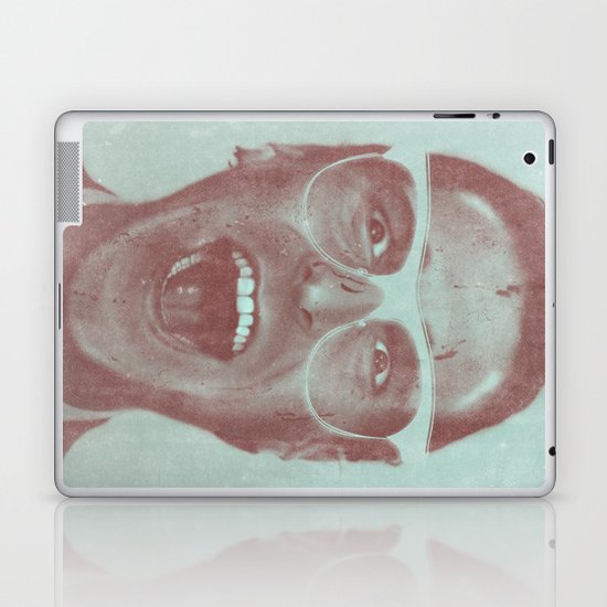 Patrick Bateman - The Hipster (Feat. Marta Macedo) Laptop & iPad Skin