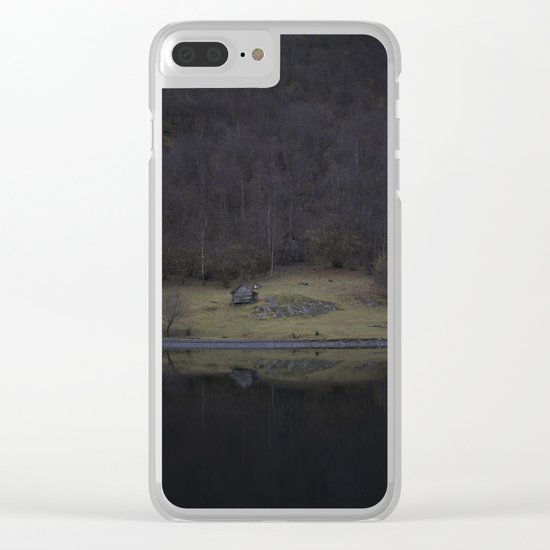 Violet island (Fjord) Clear iPhone Case