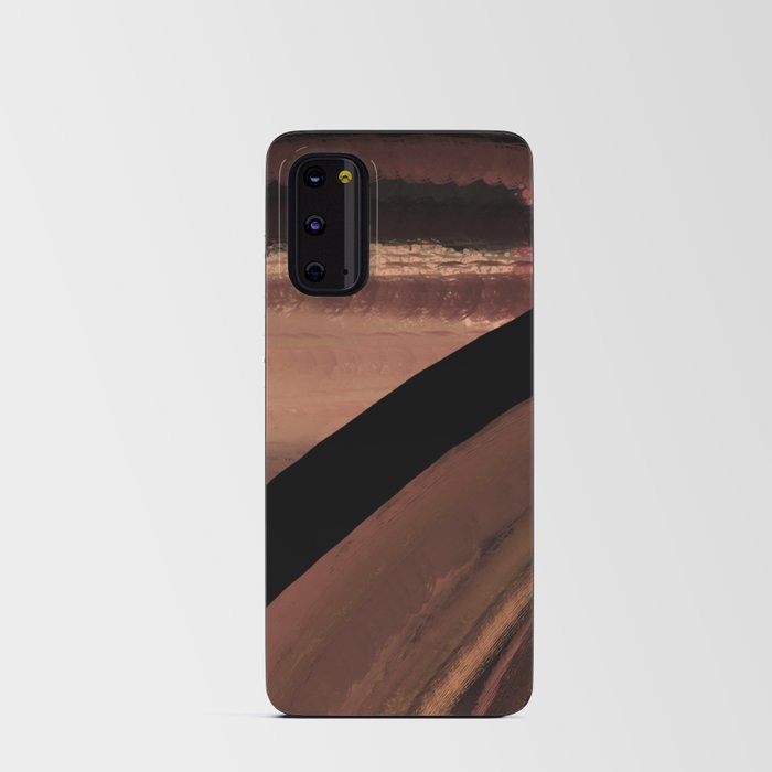 Warm Neutral- Abstract 5 Android Card Case