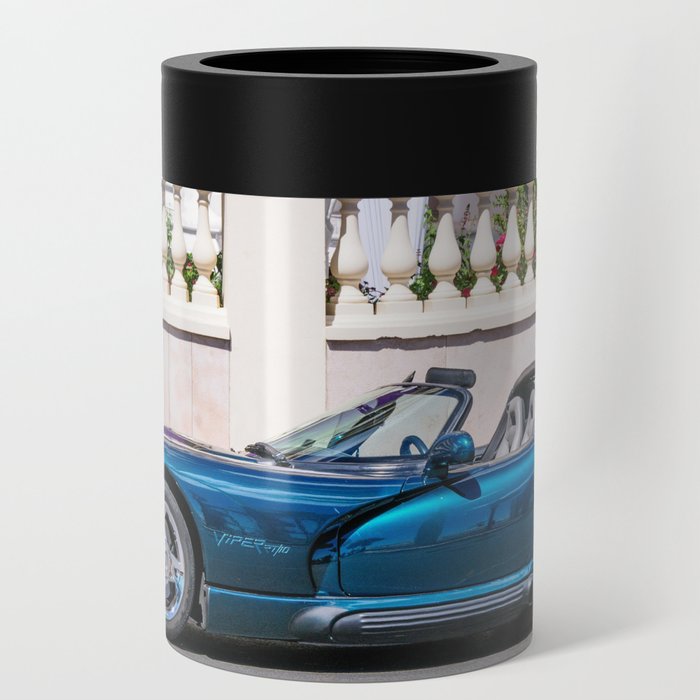 Drop top Viper American muscle car automobile transportation racing color photograph / photograph poster posters Can Cooler