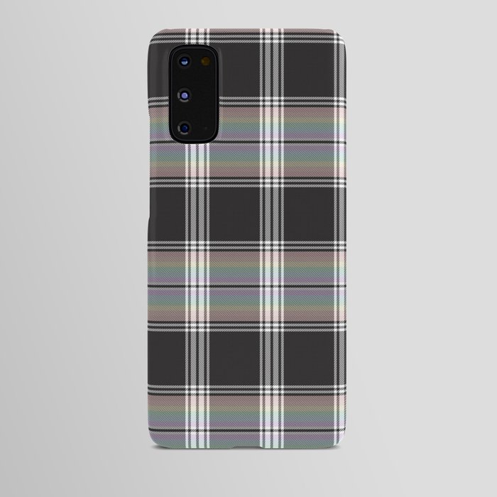 Colourful Plaid Tartan Textured Pattern Android Case