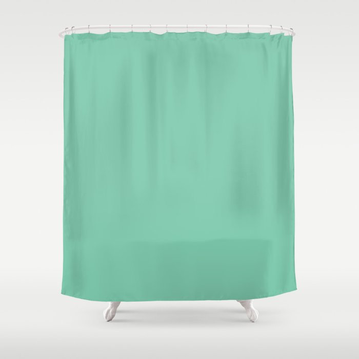 Aquamarine Ocean Shower Curtain