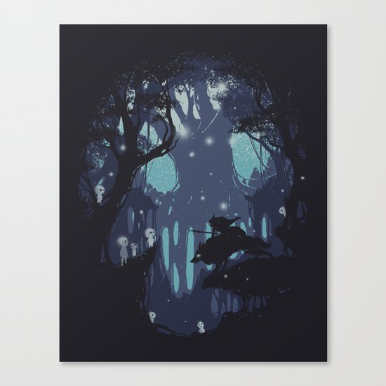 kodama Spirit Canvas Print
