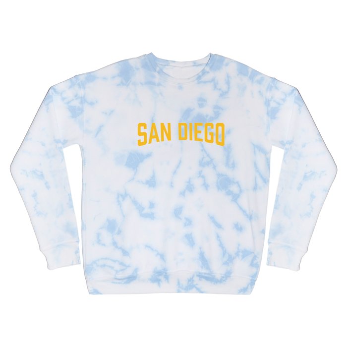 San Diego - Gold Crewneck Sweatshirt