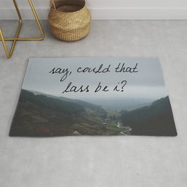 Say, could that lass be I? Area & Throw Rug