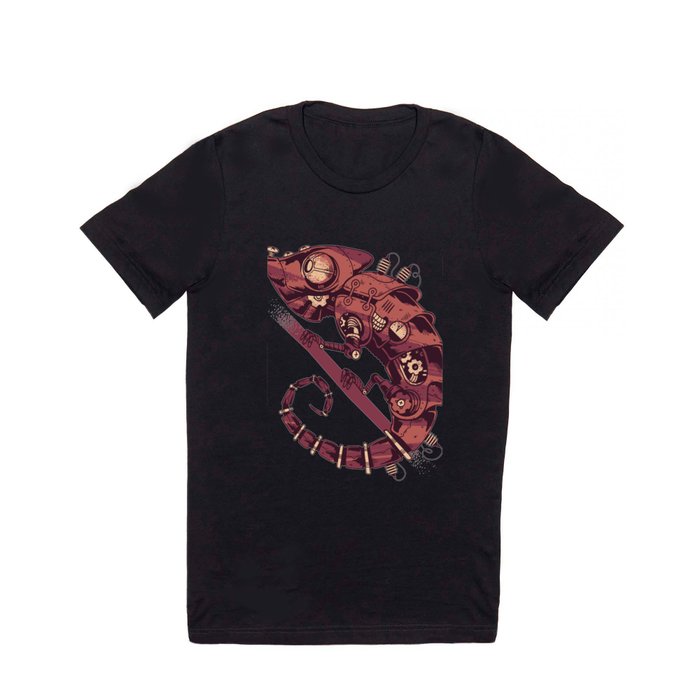 Steampunk Chamaleon T Shirt