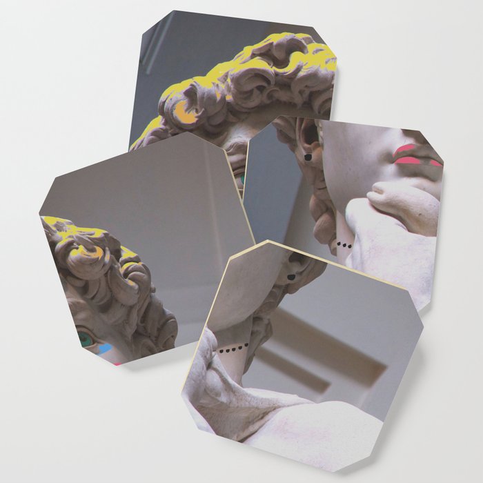 Drag Queen David, Pop-Art Coaster