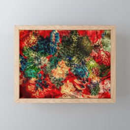 Red Velvet Sea Framed Mini Art Print