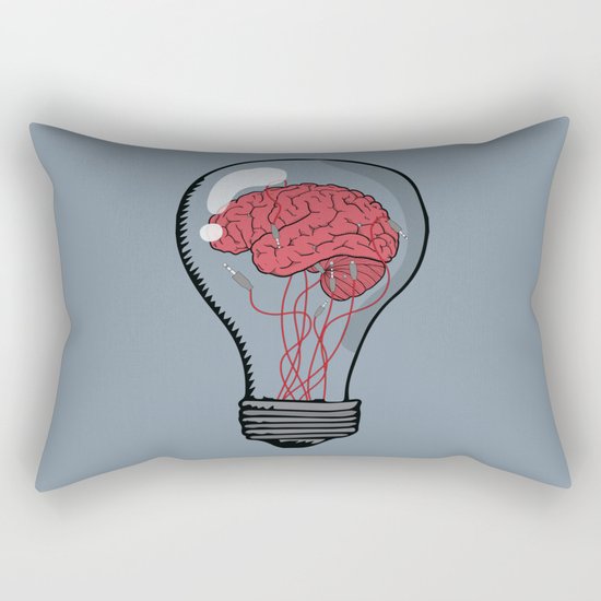 Unplugged Rectangular Pillow