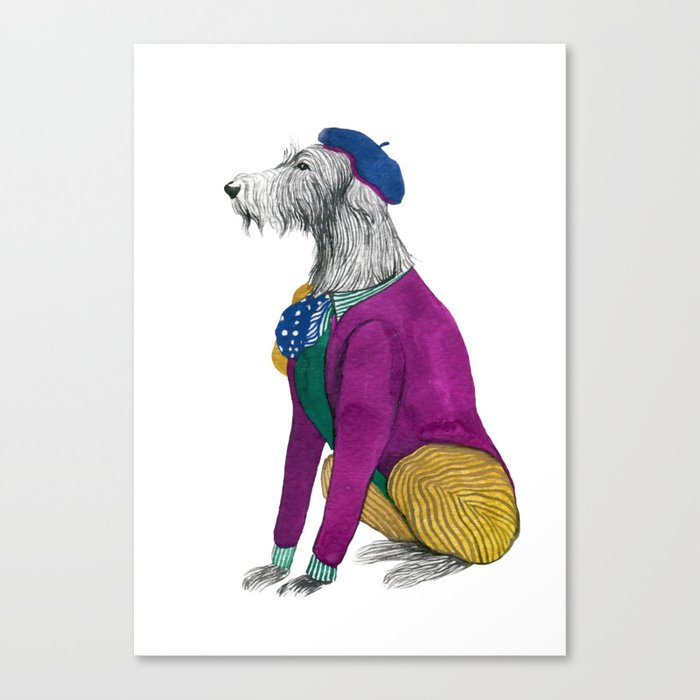 Irish Wolfhound Canvas Print