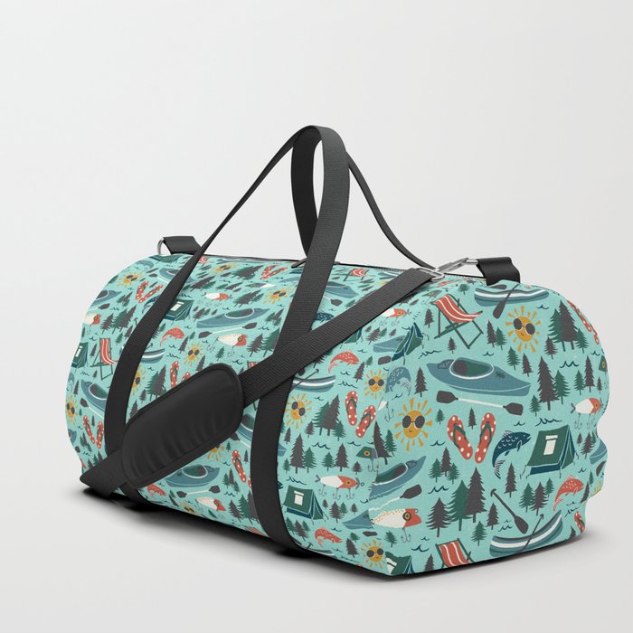 Lake Life - Summer Aqua Duffle Bag