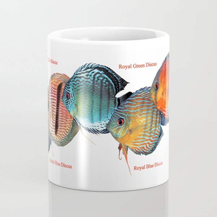 Wild discus fish Coffee Mug by DOHSHIN