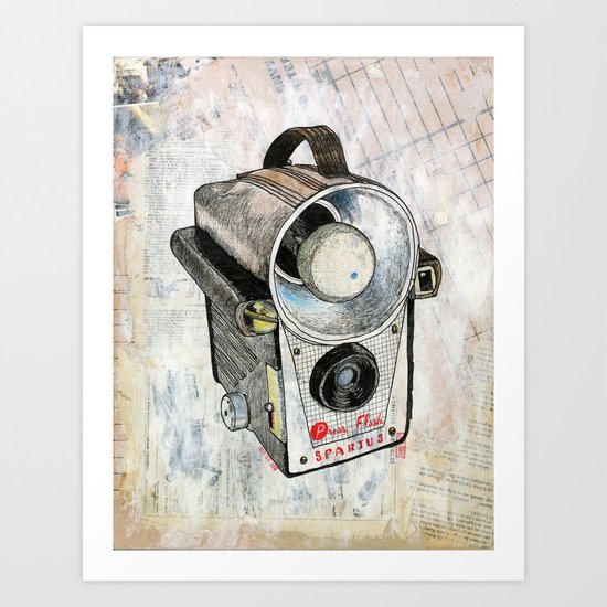 Spartus Press Flash Art Print