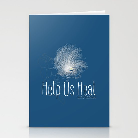 Help Us Heal - Hurricane Sandy Relief Stationery Cards