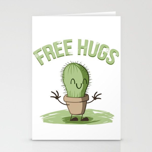 Free hugs Stationery Cards
