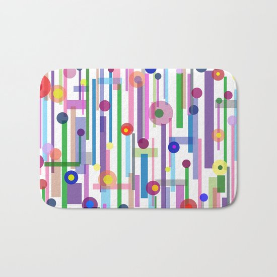 Plink (see also Plink Cherry and Plink Purple) Bath Mat