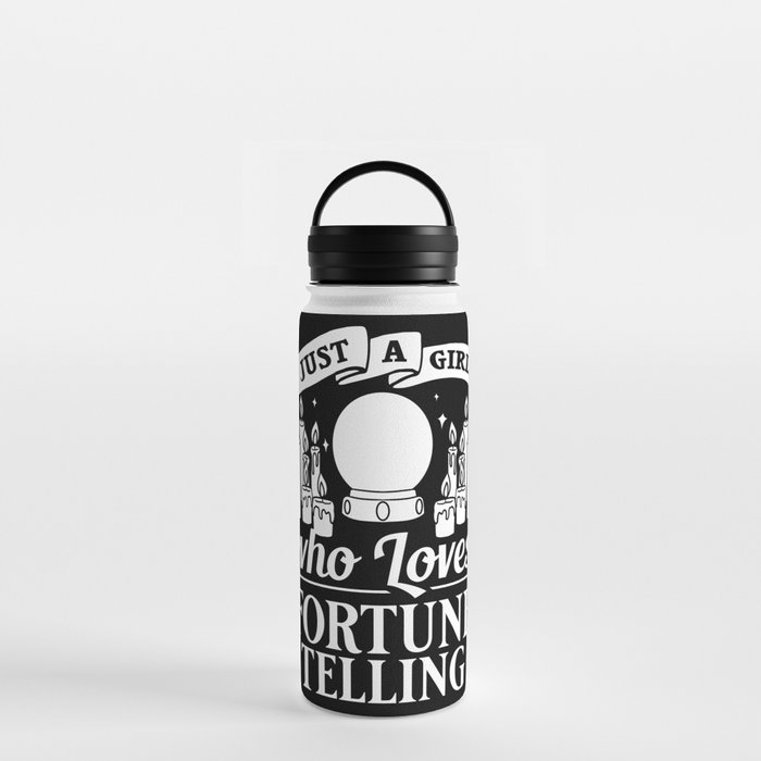 Fortune Telling Paper Cards Crystal Ball Water Bottle