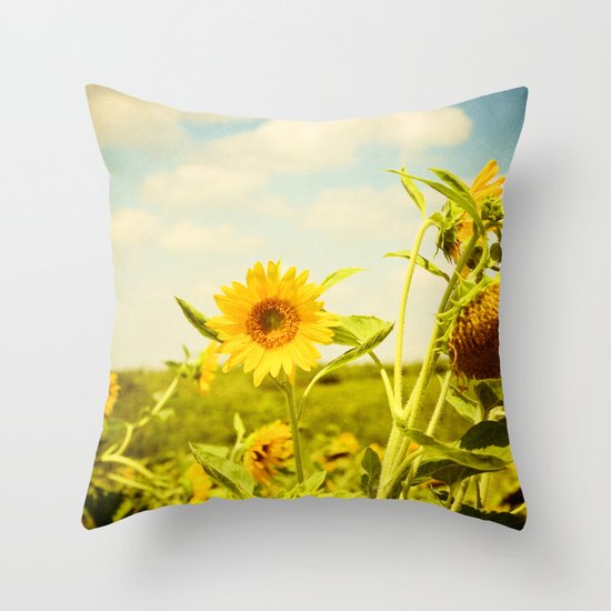 Yellow Throw Pillow