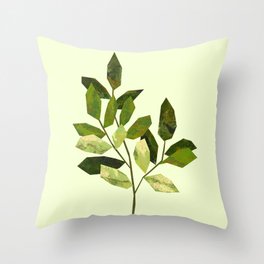 Leaves 1 Throw Pillow