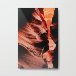Lower Antelope Canyon, Orange Wave Cave, Arizona/Utah, Photo Art Print Metal Print