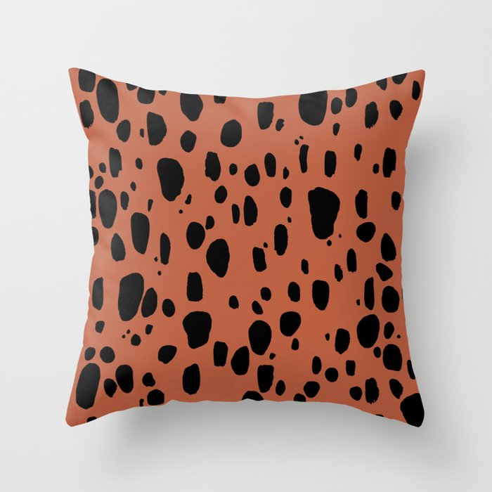 Earth Cheetah Animal Print Throw Pillow By Chachi Society6 Earth Cheetah Animal Print Throw Pillow