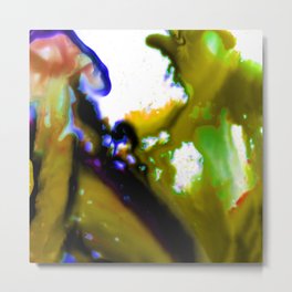 Abstract Bliss 3C by Kathy Morton Stanion Metal Print