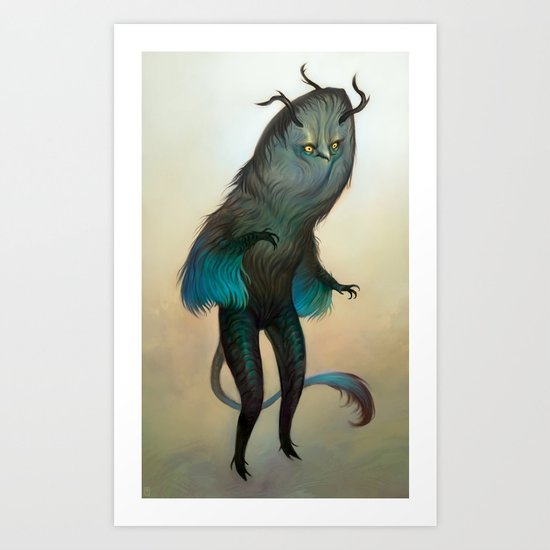 Mischievous Chacac Art Print