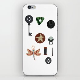 Other Worldly Items iPhone Skin