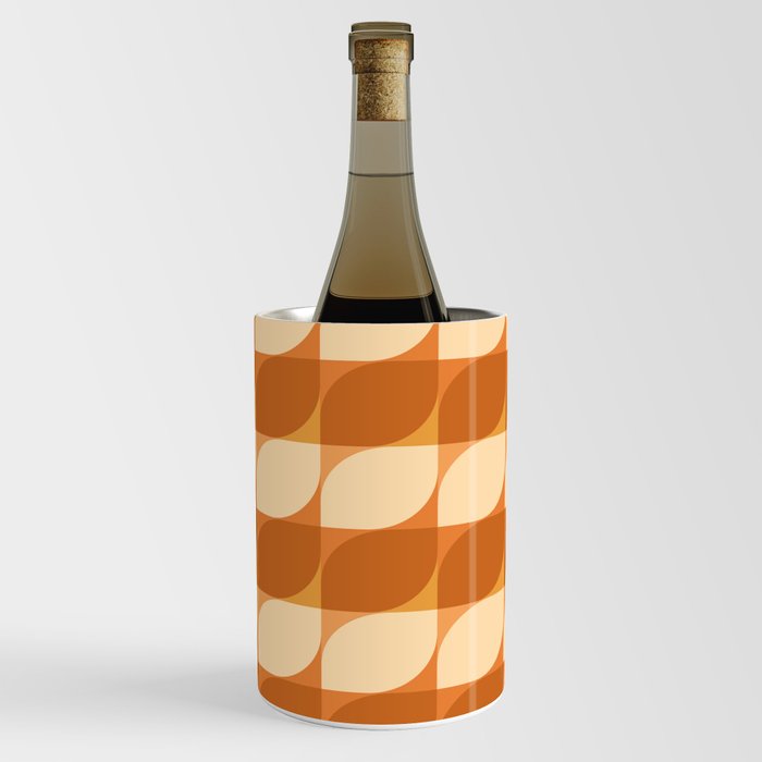 Abstract Patterned Shapes XXXIV Wine Chiller