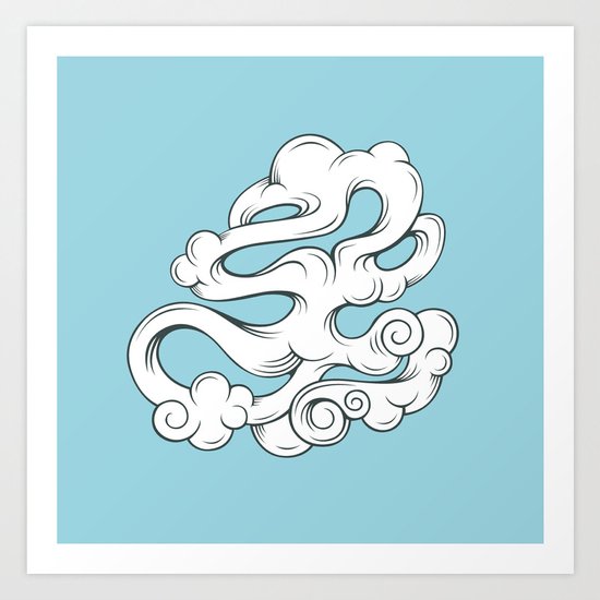 Cirrus///4 Art Print
