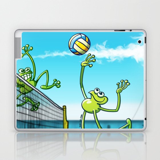 Olympic Volleyball Frog Laptop & iPad Skin