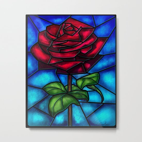 Eternal Rose. Metal Print