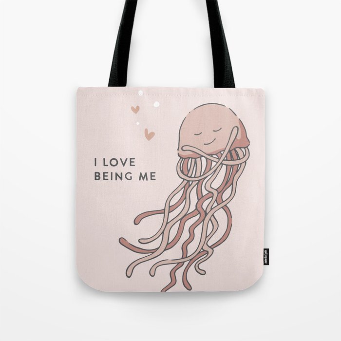 Affirmation Characters - Jellyfish Tote Bag