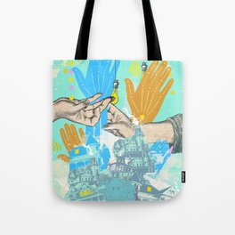 ALL HANDS Tote Bag