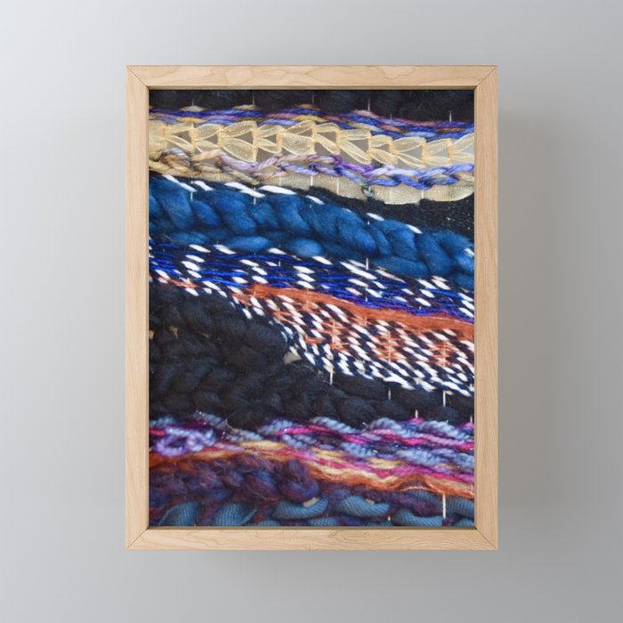 Cosmic Weave 1 Framed Mini Art Print