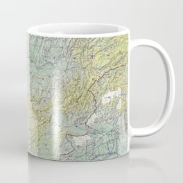 Navigation Chart ONC G-6 Northern Afghanistan (1982) Coffee Mug