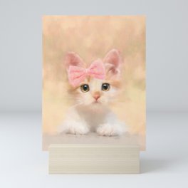 Kiki Kitten Mini Art Print
