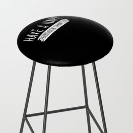 Have a Nap Permission Granted Bar Stool