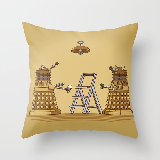 Dalek DIY Throw Pillow