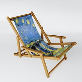 Vincent van Gogh Starry Night over the Rhone Sling Chair